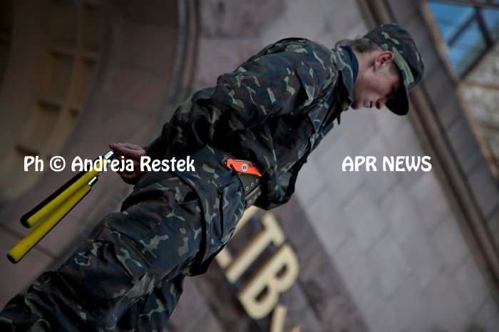 Kiev , Ukraina, revulution, 2014 ph å© Andreja Retsek , Apr news