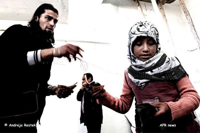 Siria Azaz la vita quotidiana