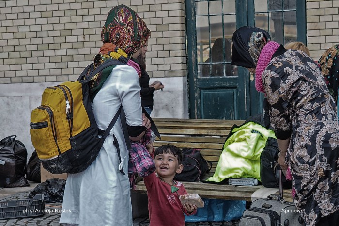 refugee from Afghanistan,  Serbia, Ungheria, Ph © Andreja Restek