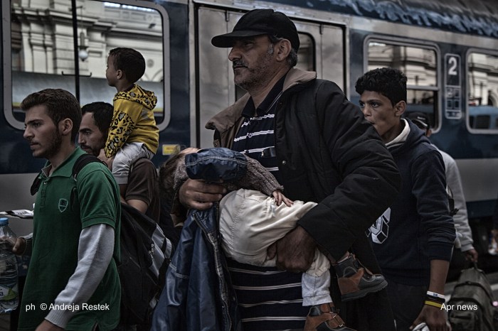 refugee, , Serbia, Ungheria, Keleti station, Ph © Andreja Restek